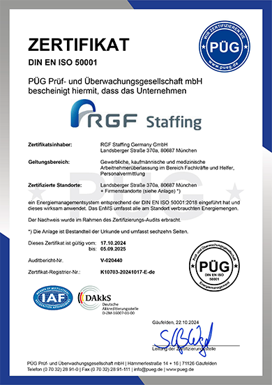 Umweltbewusstsein Zertifizierung nach DIN EN ISO 14001 & DIN EN ISO 50001 Geprüftes Umwelt- und Energiemanagement